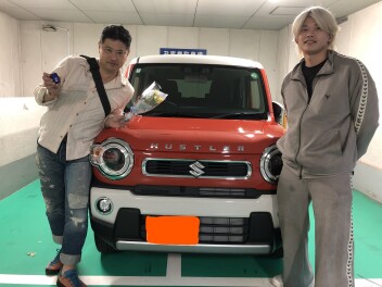 ハスラーご納車させていただきました。